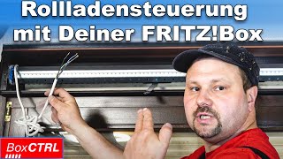 Rolladensteuerung Fritzbox kompatibel  Rolladenmotor einbauen und anlernen  Becker Box CTRL [upl. by Raddatz]