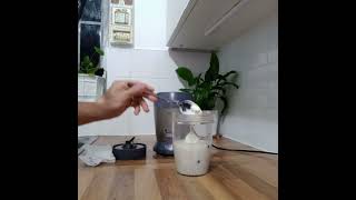 blueberries and oats Smoothie shortvideo oats [upl. by Enitselec]