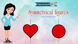 Symmetry For Kids  Symmetrical Shapes  Line of Symmetry  Symmetrical Figures  Science [upl. by Arata]