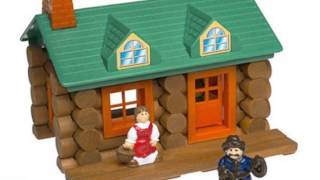 Lincoln Log Conestoga Homestead Toy [upl. by Llertniuq446]