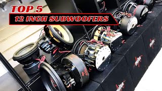 Top 5 Best 12 inch Subwoofer  2022 Reviews [upl. by Liew]