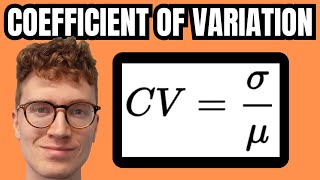 How to Calculate the Coefficient of Variation CV  EXAMPLE [upl. by Essilem]