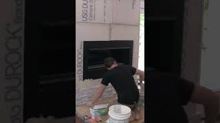 How to Build a Fireplace from Scratch [upl. by Ardnaet]