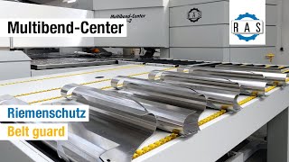 MultibendCenter Riemenschutz biegen  Multibend Center Belt guard bending [upl. by Lincoln]