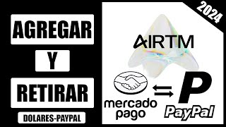 AIRTM EN 2024  COMO FONDEAR Y RETIRAR TODO EXPLICADO ACTUALIZADO POR PAYPAL  FONDEOS Y RETIROS 💸 [upl. by Hagood704]