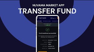 How to transfer funds online with Nuvama Markets App [upl. by Nie]