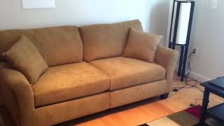 wayfair sofa assembly service video in DC MD VA by Furniture Assembly Experts LLC [upl. by Terri301]