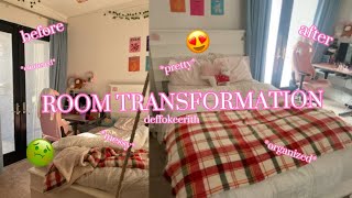 MY ROOM TRANSFORMATION insane  deffokeerith [upl. by Anhoj]