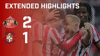 Extended Highlights  Sunderland AFC 2  1 Luton Town [upl. by Htor]