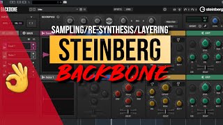 Insane new Drum Sampling Layering and Resynthesis Plugin Steinberg Backbone  First Look [upl. by Michiko]