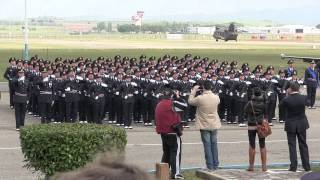 Giuramento 14° corso Allievi Marescialli Aeronautica Militare [upl. by Hartley]