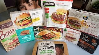 Veggie Burger Taste Test  Vegan [upl. by Antoine]