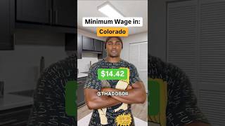 Minimum Wage in different states👀 minimumwage wages salary [upl. by Adnamor258]