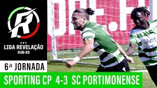 Liga Revelação Sporting 4  3 Portimonense [upl. by Jat]