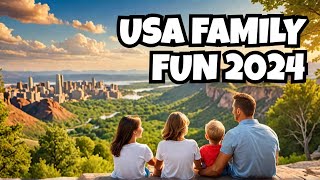 Top 25 Best Family Vacation Destinations in the USA 2024 [upl. by Attaymik]