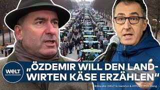 BAUERNPROTEST IN BERLIN quotÖzdemir müsste genauso wie der Rest der Truppe zurücktretenquot – Aiwanger [upl. by Ynottirb]