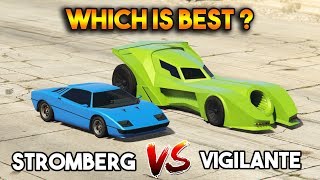 GTA 5 ONLINE  STROMBERG VS VIGILANTE WHICH IS BEST [upl. by Eidlog431]