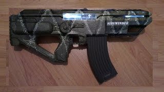 Nerf Stampede mod  The quotSidewinderquot Project [upl. by Suilenrac608]