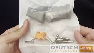 Deutsch DTP41E003 DTP Series 4 Pole Connector Kit  Deutsch Connectors [upl. by Nnylyam766]