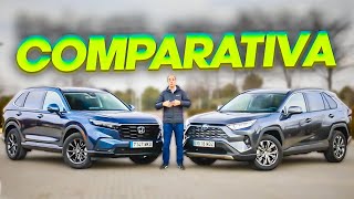 ¿CUÁL ES MEJOR ✅ TOYOTA RAV4 VS HONDA CRV  Comparativa [upl. by Dlaniger]