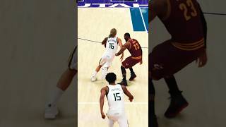 I love POSTERIZING LeBronbasketball nba ballislife trending [upl. by Nevyar]