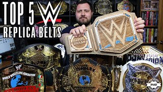 5 Best WWE Replica Belts Currently Available on WWE Shop [upl. by Oguh]