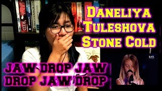 Daneliya Tulyeshova Stone Cold – Blind Audition Reaction [upl. by Nalak]