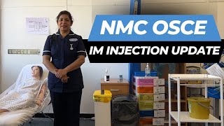 NMC OSCE IM Injection update [upl. by Ahteral]