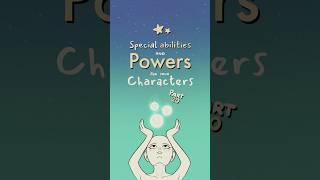 special ability and power ideas for your characters part 20 📝 writing oc originalcharacter art [upl. by Narok]