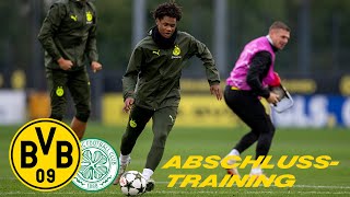 ReLive Abschlusstraining vor BVB  Celtic FC  UEFA Champions League [upl. by Diamante]