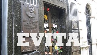 La tumba de Eva  Cementerio Recoleta Buenos Aires Argentina 🇦🇷 [upl. by Sellma]