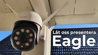 Eagle wifi övervakningskamera [upl. by Asiela]