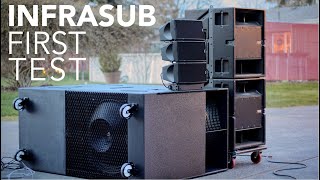 Infrasubwoofer First Test [upl. by Pirzada831]