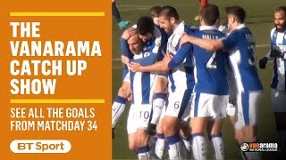 Vanarama National League Highlights Show  Matchday 34 [upl. by Humfrid]