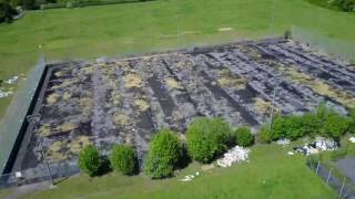 Drone flying Over Passmores School Are Harlow Passmores flyer over Harlow Essex May 2017 [upl. by Launce863]