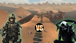 ↪ ¿WHO WILL WIN  1000000 ALIENS vs 500000 MARINES amp 100 NUKES [upl. by Salkin]