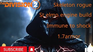 the division 2 best shock resistance st Elmos build for pvp conflict and dark zone on ps5 [upl. by Eustashe]