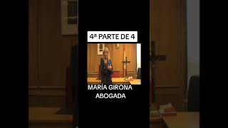 ENTREVISTA PARTE 4 EN SALA DE VISTAS MARIA GIRONA [upl. by Omsoc]