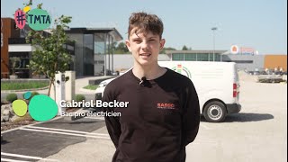 Gabriel Becker Bac Pro électricien [upl. by Heer]