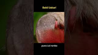 Bald Uakari youtubeshorts [upl. by Auqkinahs]