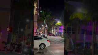 Weekend Nightlife in South Beach Miami Florida travel [upl. by Erdei269]