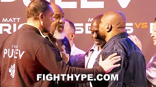 SHANNON BRIGGS amp RAMPAGE JACKSON GO AT IT SEPARATED AFTER HEATED WORDS DURING BOXING VS MMA DEBATE [upl. by Tomlin945]