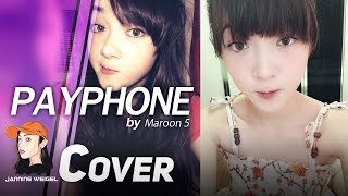 Payphone  Maroon 5 cover by 12 yo Jannine Weigel [upl. by Ahsaercal403]