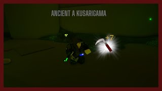 full ancient a kusarigama in vesteria  roblox [upl. by Aehsan217]