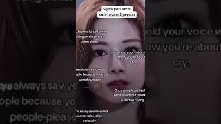 Signs your a softhearted person not my vid viral [upl. by Itraa]