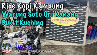 Ride Kopi Kampung  Warung Soto Ori Kanang  Bukit Kuching [upl. by Clougher]