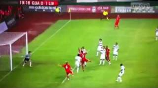 Guangdong Sunray Cave vs Liverpool  Christian Poulsen Goal  13 July 2011 01 [upl. by Sillad]