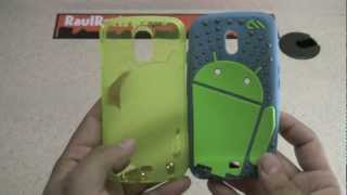 TPU vs SILICONE Galaxy nexus Androidified vs creature [upl. by Idissak824]