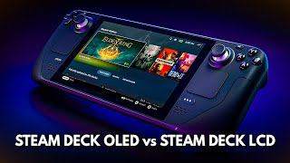 Steam Deck FaceOff OLED vs LCD  Which Reigns Supreme [upl. by Lobell]