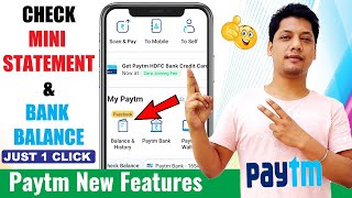 how to check your bank statement in paytm  Kisi b bank ki Mini Statement kaise check karae [upl. by Oirasan]